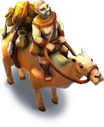 caravan UI icon from DomiNations international client 13.1600.1602; not a verified level appearance