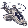 noun_attackhelicopter · 客户端界面参考图
